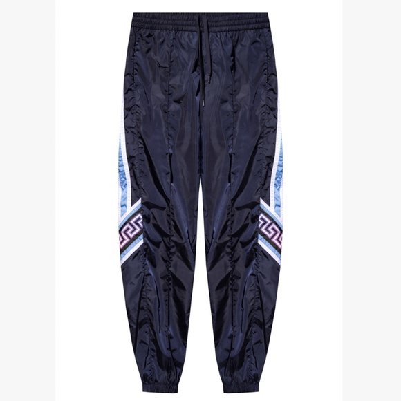Versace Greca Tapered Track Pants - Picture 4 of 9